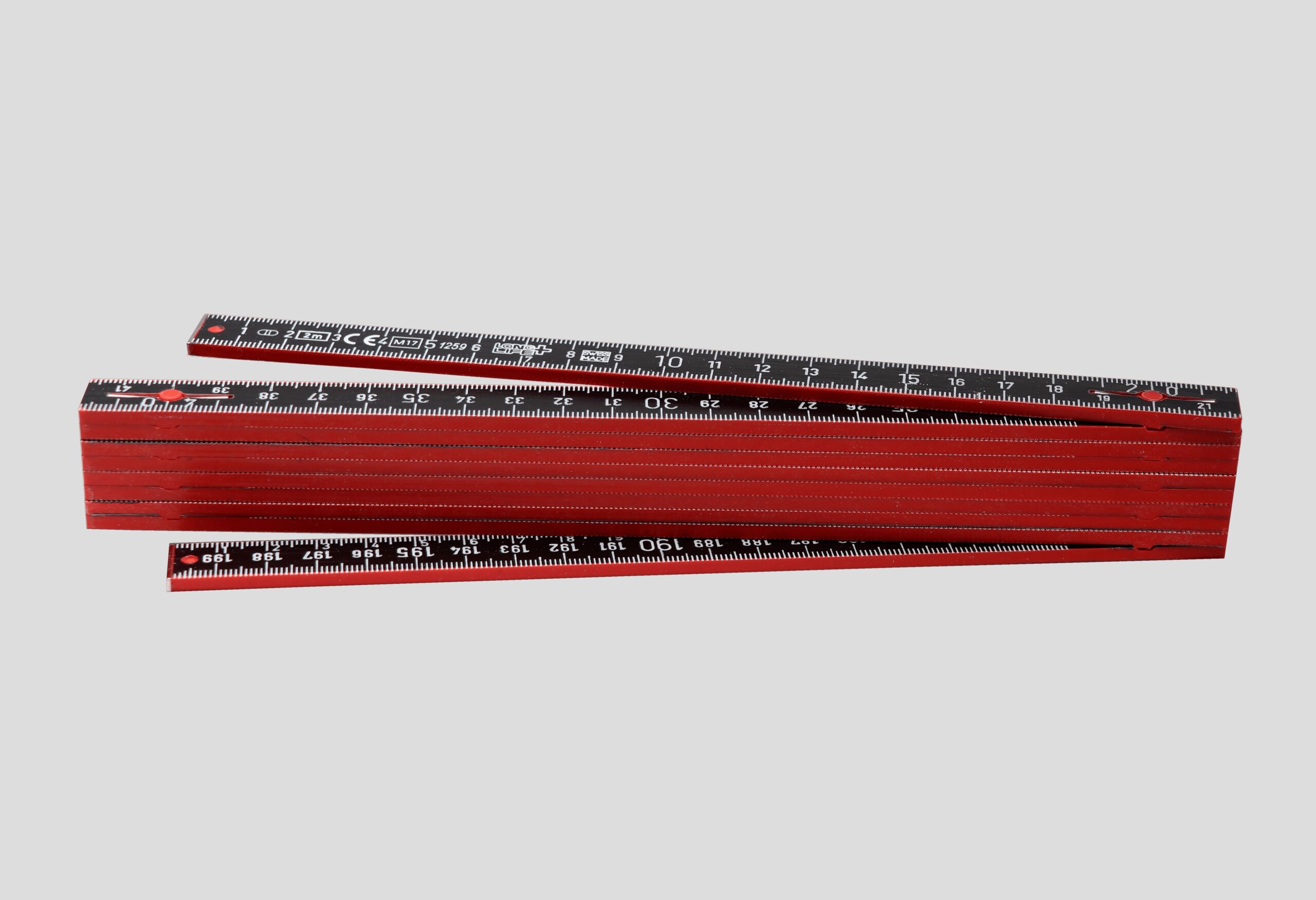 LongLife Plus Composite rot/schwarz 2Meter